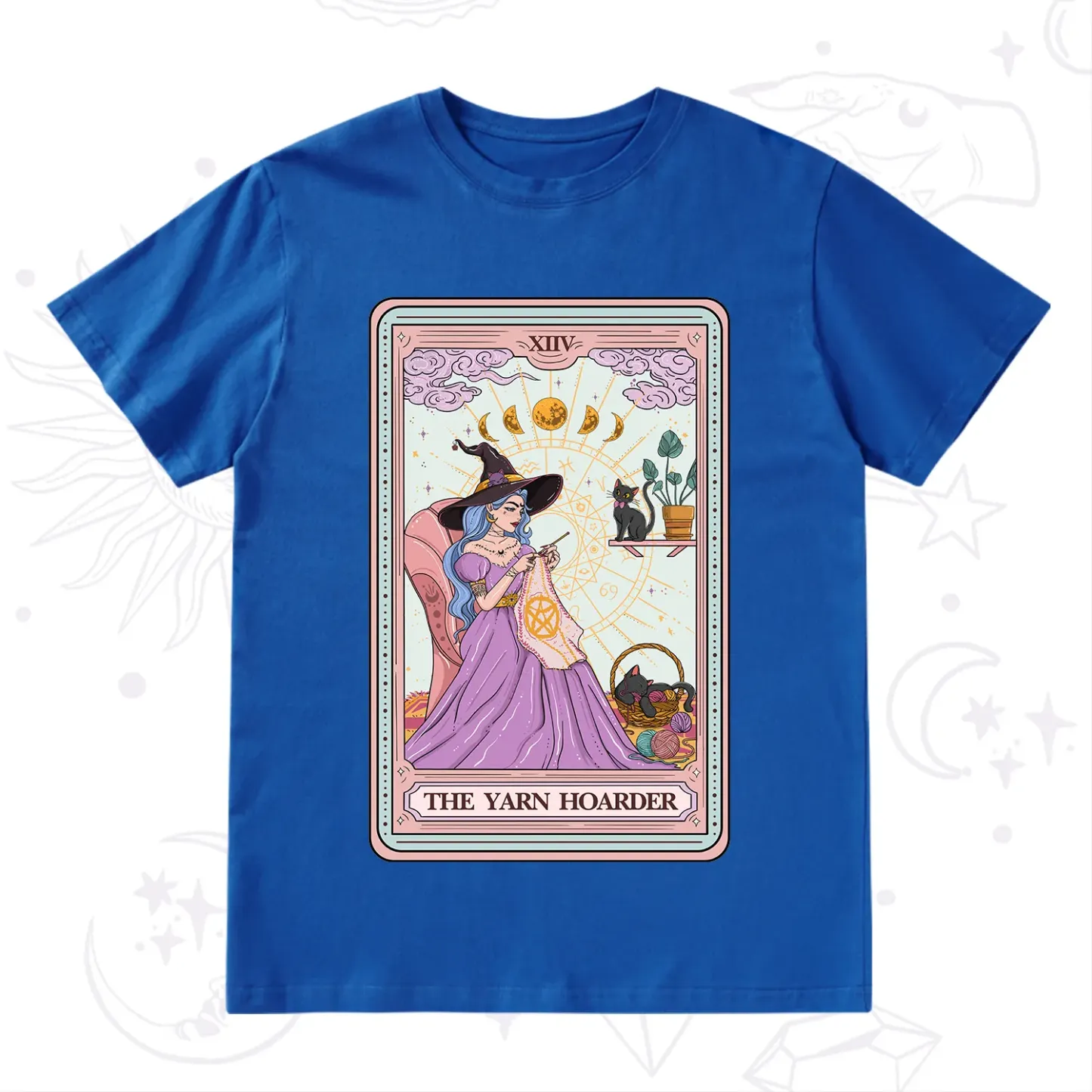 Purplehecate The Yarn Hoarder Tarot T-Shirt