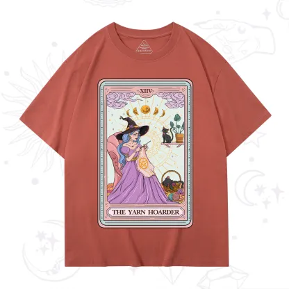 Purplehecate The Yarn Hoarder Tarot T-Shirt