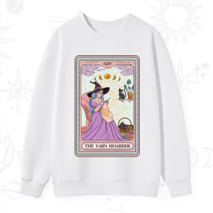 Purplehecate The Yarn Hoarder Tarot Sweatshirt
