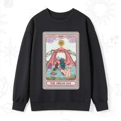 Purplehecate The Camp Lover Tarot Sweatshirt