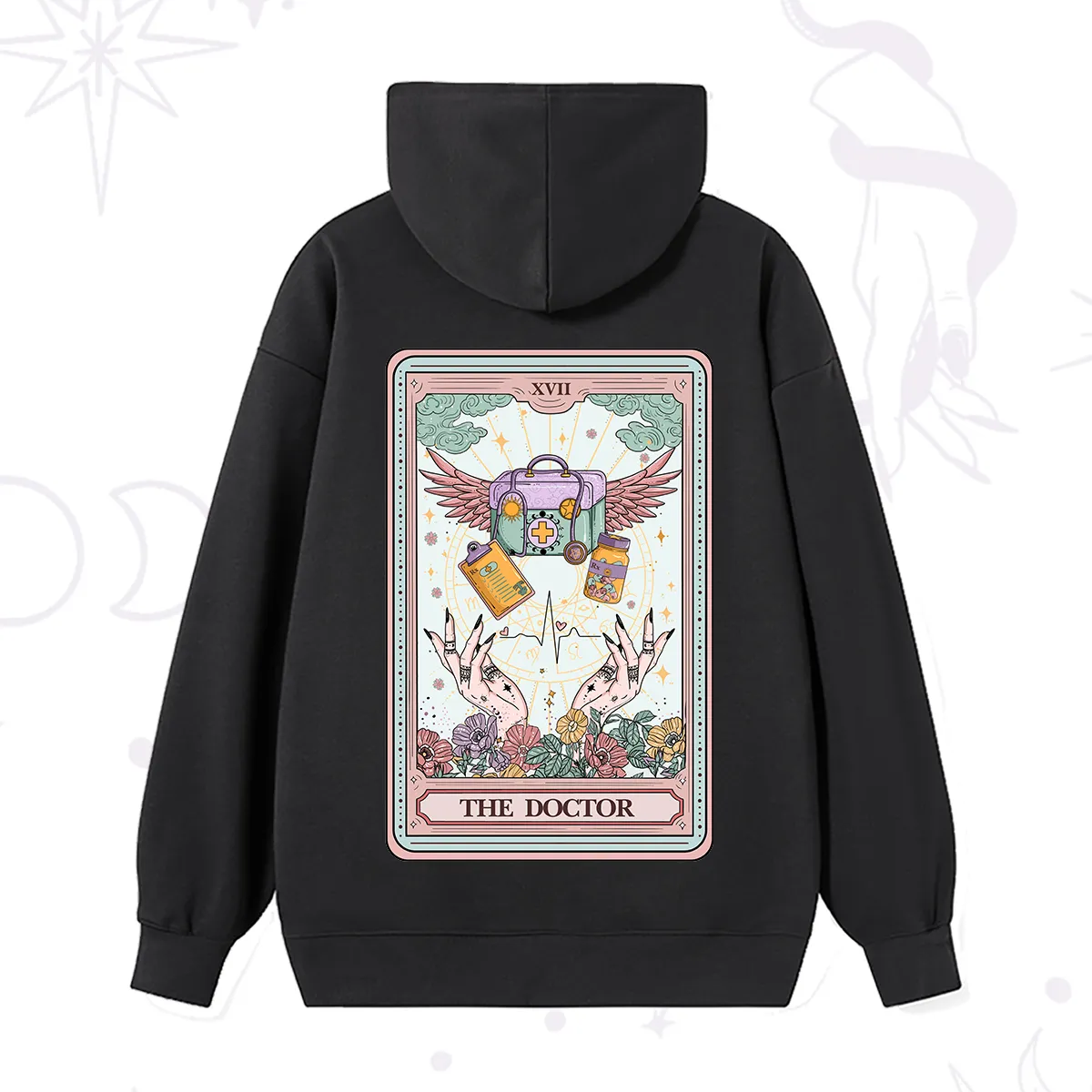 Purplehecate The Doctor Tarot Hoodie