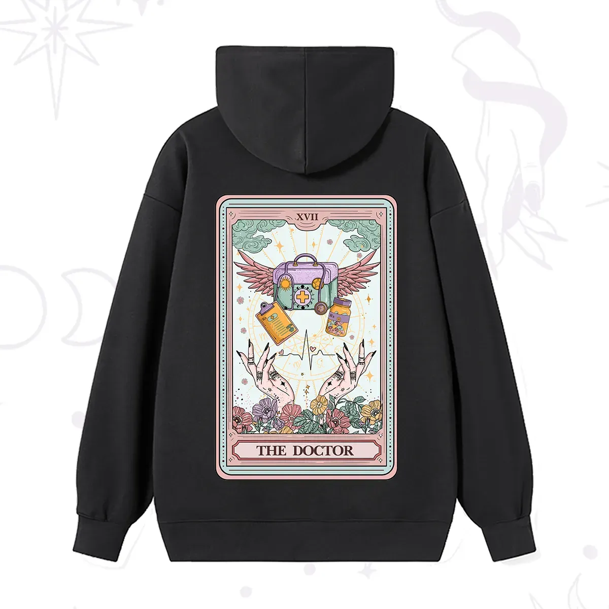 Purplehecate The Doctor Tarot Hoodie