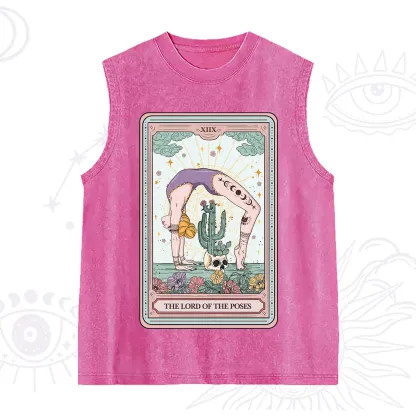 Purplehecate The Lord Of The Poses Tarot Washed Tank