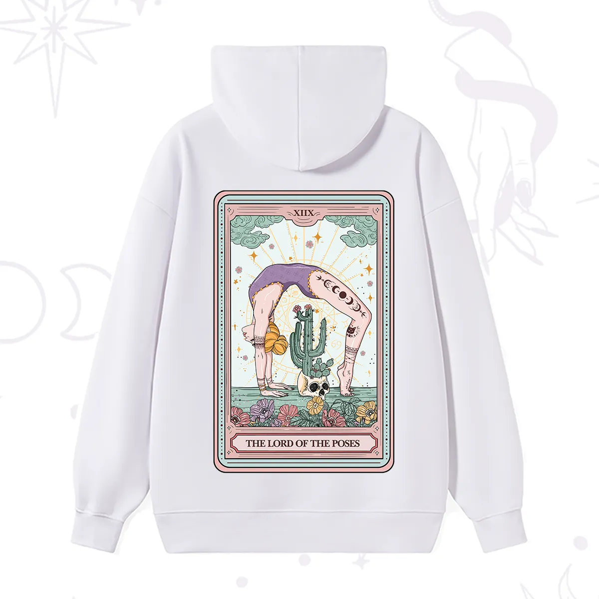 Purplehecate The Lord Of The Poses Tarot Hoodie