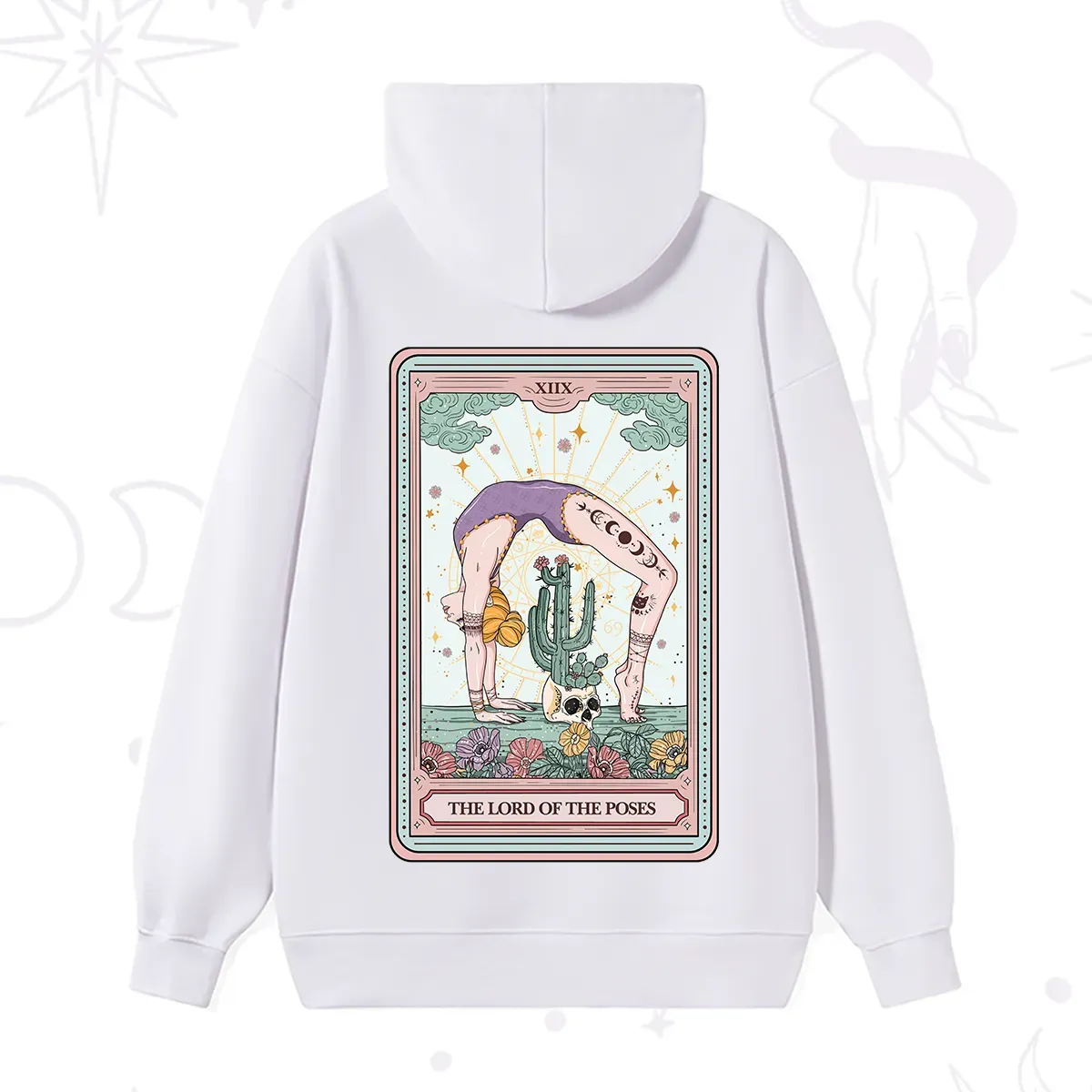 Purplehecate The Lord Of The Poses Tarot Hoodie