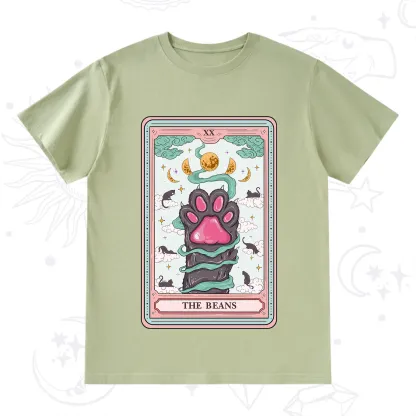 Purplehecate The Beans Cat Tarot T-Shirt