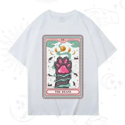 Purplehecate The Beans Cat Tarot T-Shirt