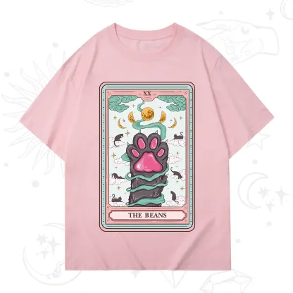 Purplehecate The Beans Cat Tarot T-Shirt