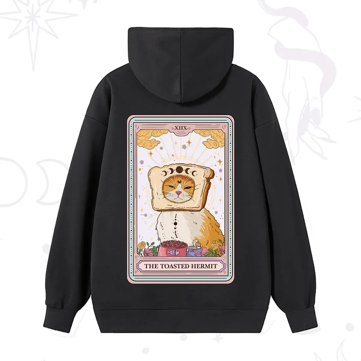 Purplehecate The Toasted Hermit Tarot Hoodie