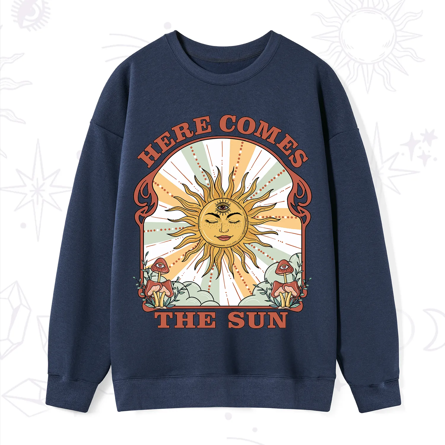 PurplehecateHere Comes The Sun Sweatshirt
