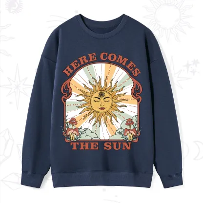 PurplehecateHere Comes The Sun Sweatshirt