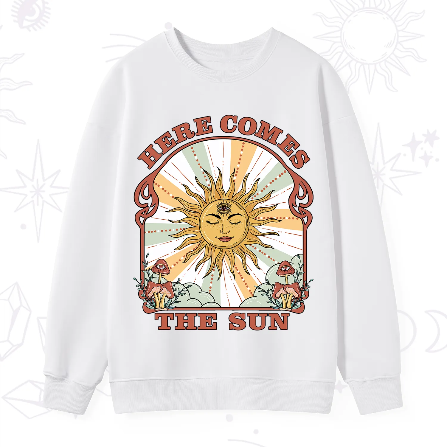 PurplehecateHere Comes The Sun Sweatshirt