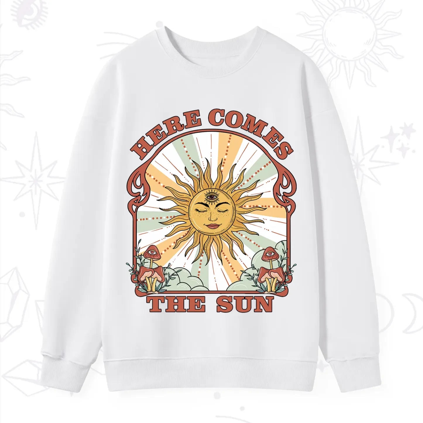 PurplehecateHere Comes The Sun Sweatshirt