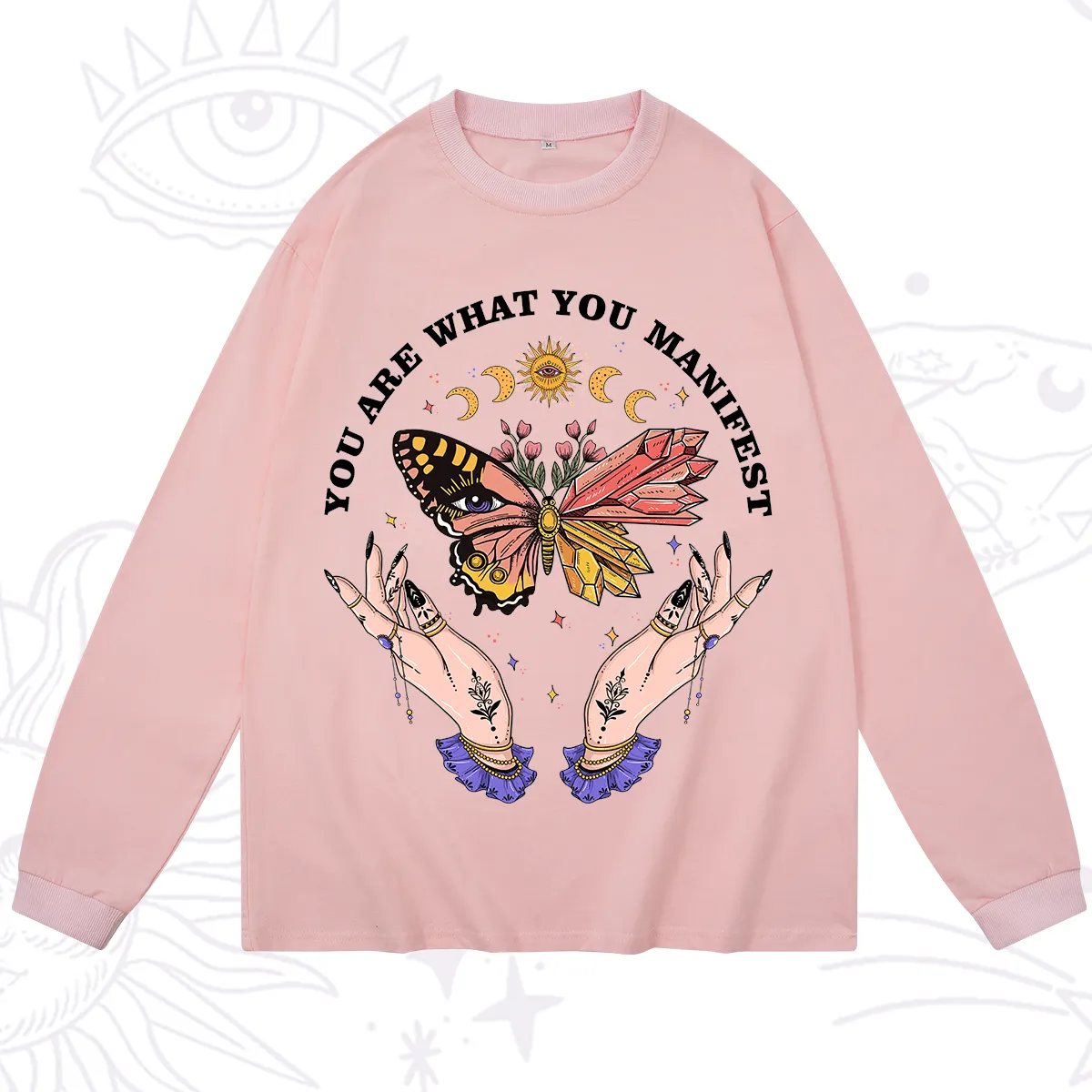 Purplehecate You Are What You Manifest Long Sleeve T-Shirt