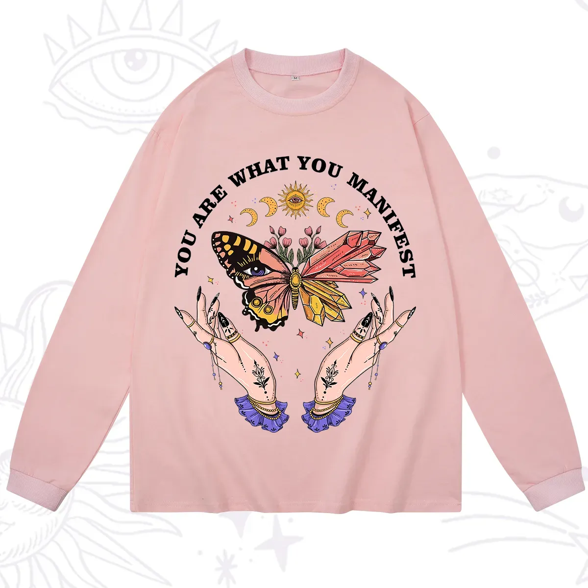 Purplehecate You Are What You Manifest Long Sleeve T-Shirt
