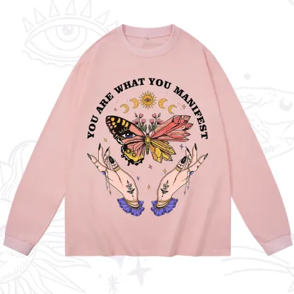 Purplehecate You Are What You Manifest Long Sleeve T-Shirt