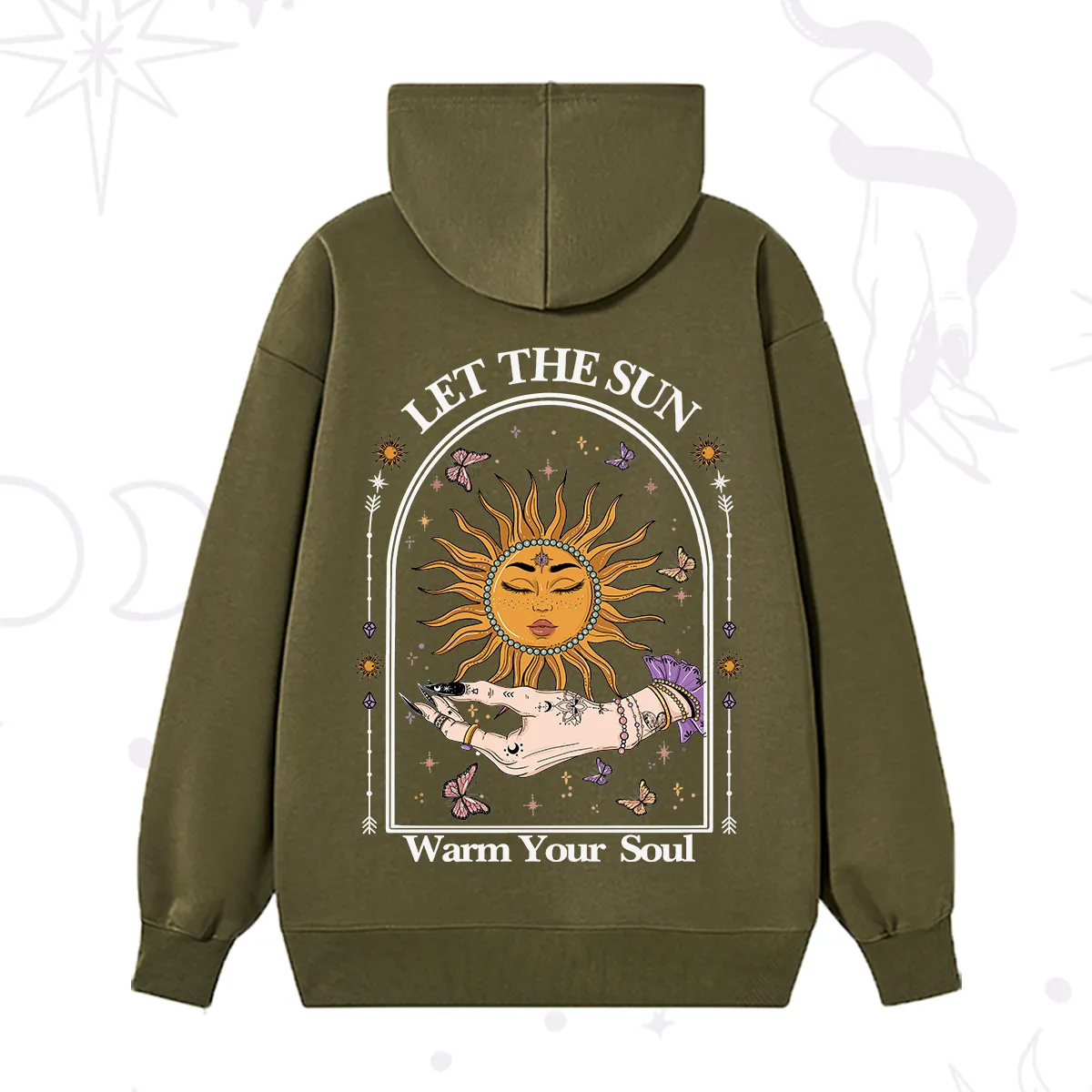 Purplehecate Let The Sun Warm Your Soul Hoodie
