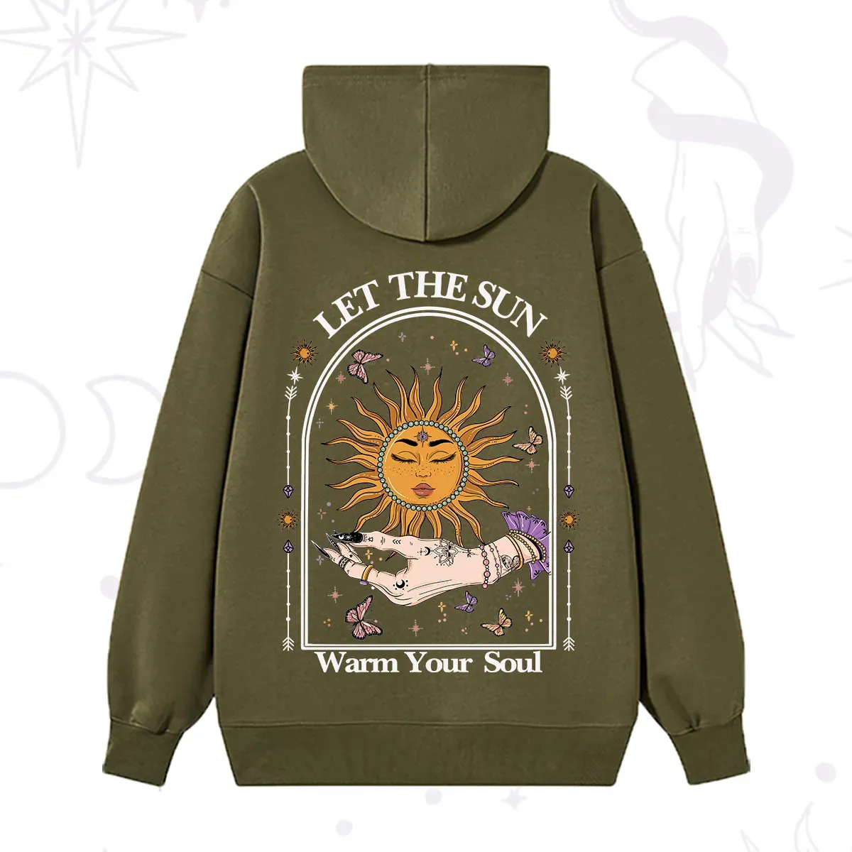 Purplehecate Let The Sun Warm Your Soul Hoodie