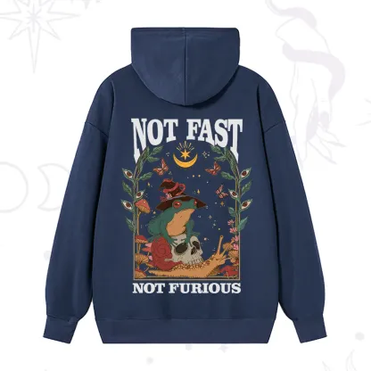Purplehecate Not Fast Not Furious Hoodie