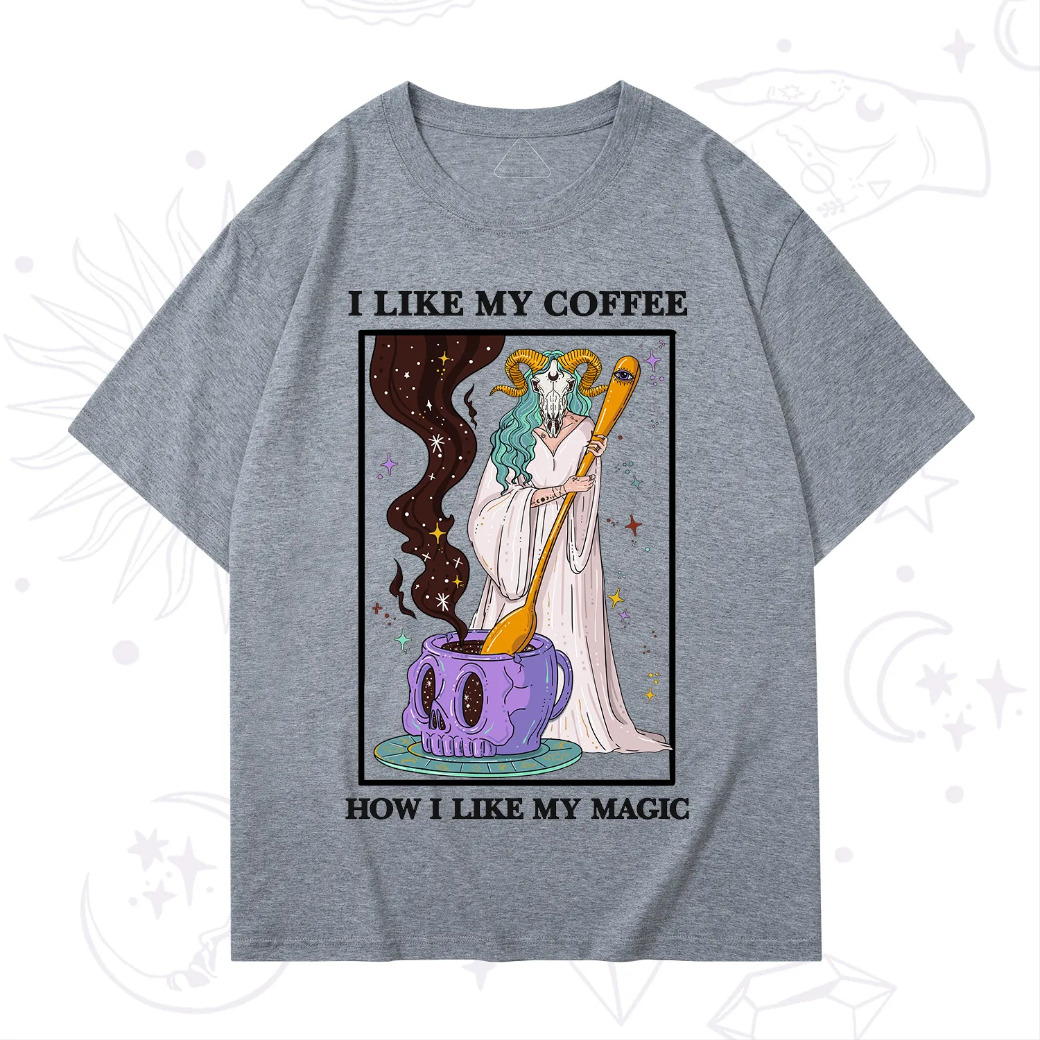 Purplehecate I Like My Coffee How I Like My Magic T-Shirt