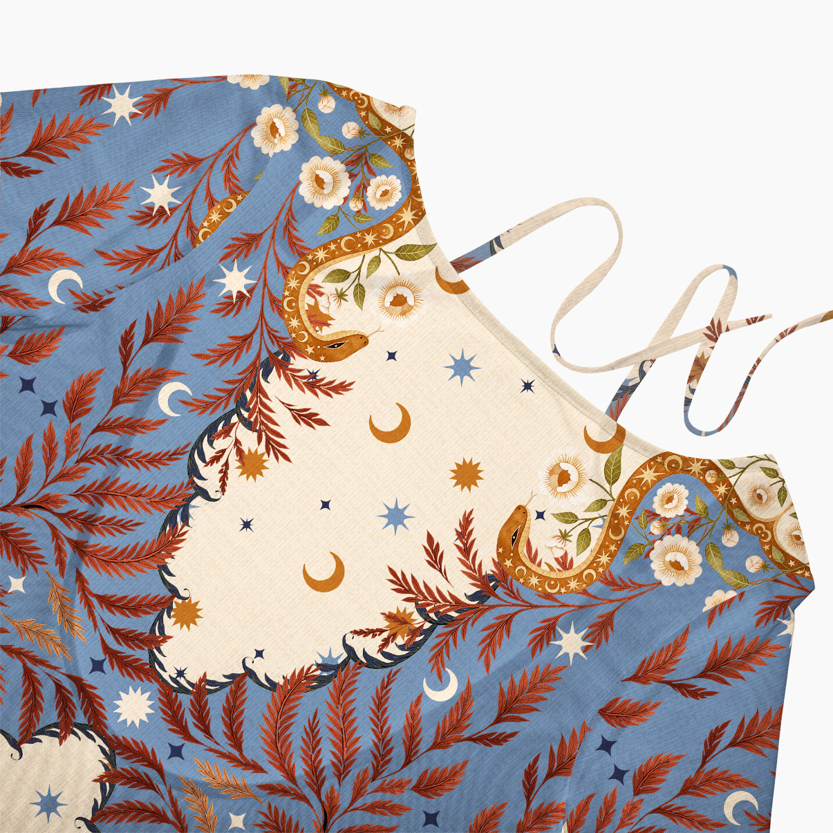 Purplehecate Celestial Ascension Beachwear Cover-Up Dress