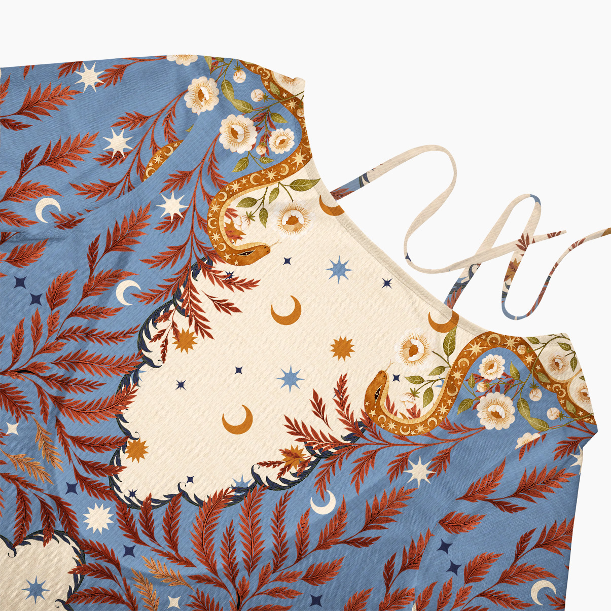 Purplehecate Celestial Ascension Beachwear Cover-Up Dress