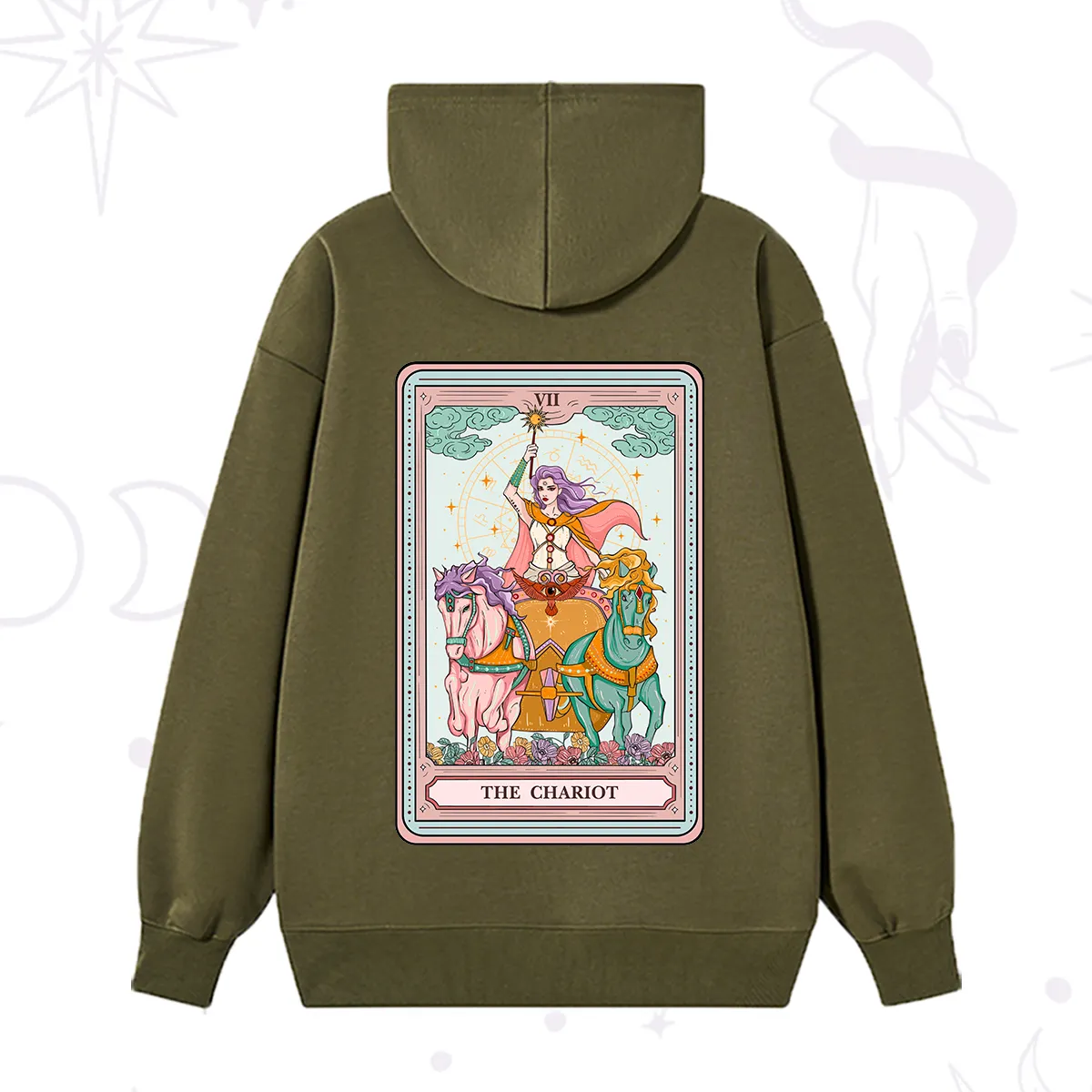 Purplehecate The Chariot Tarot Hoodie