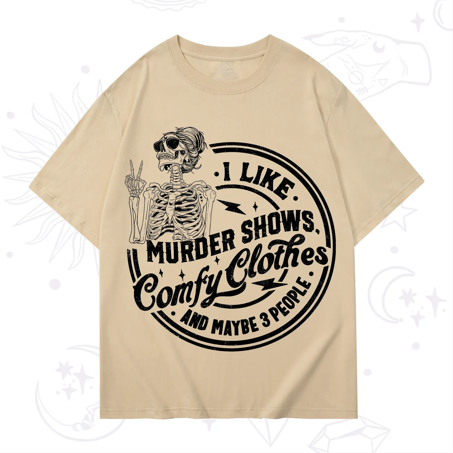 Purplehecate I Like Murder Shows Comfy Clothes And Maybe 3 People T-Shirt