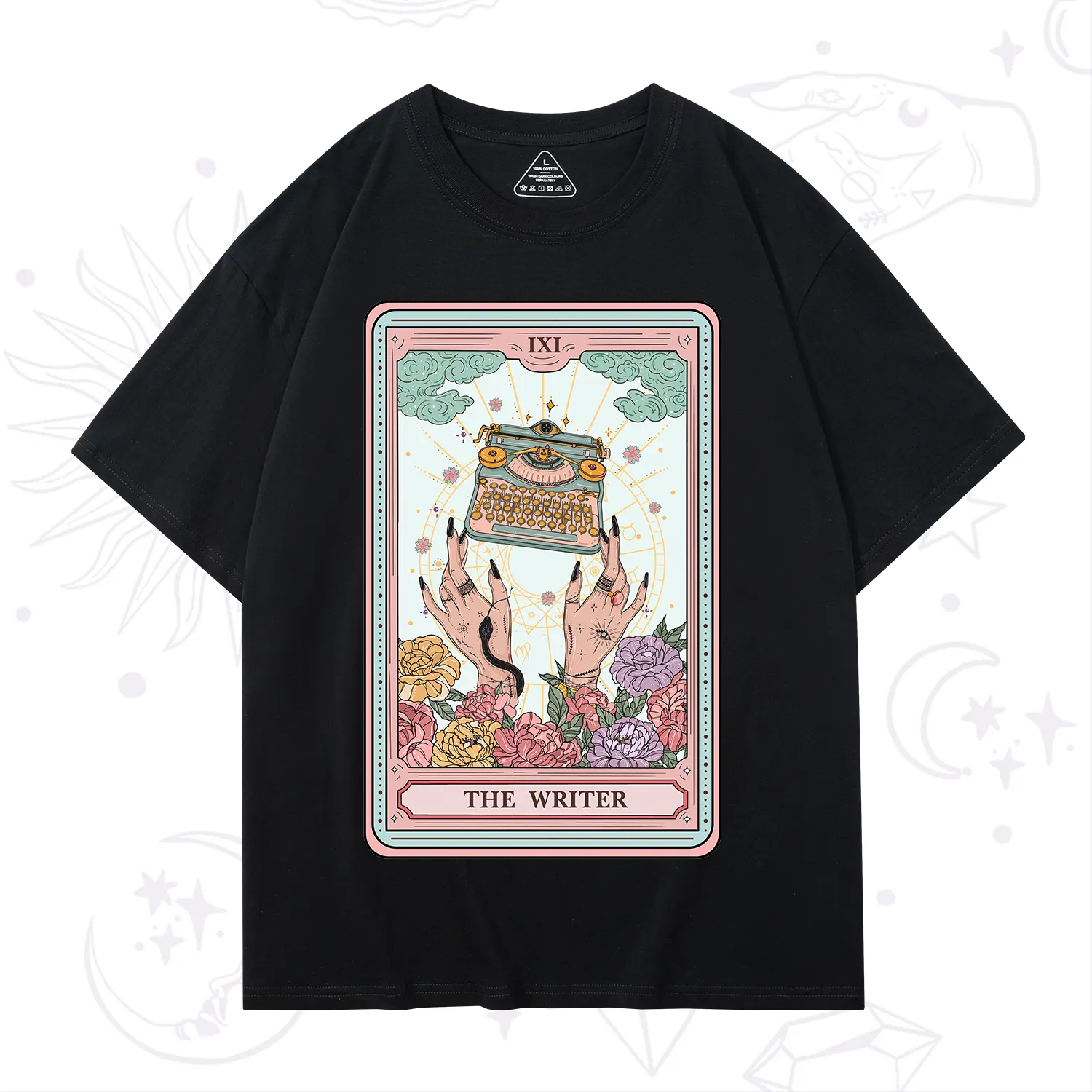 Purplehecate The Writer Tarot Card T-Shirt