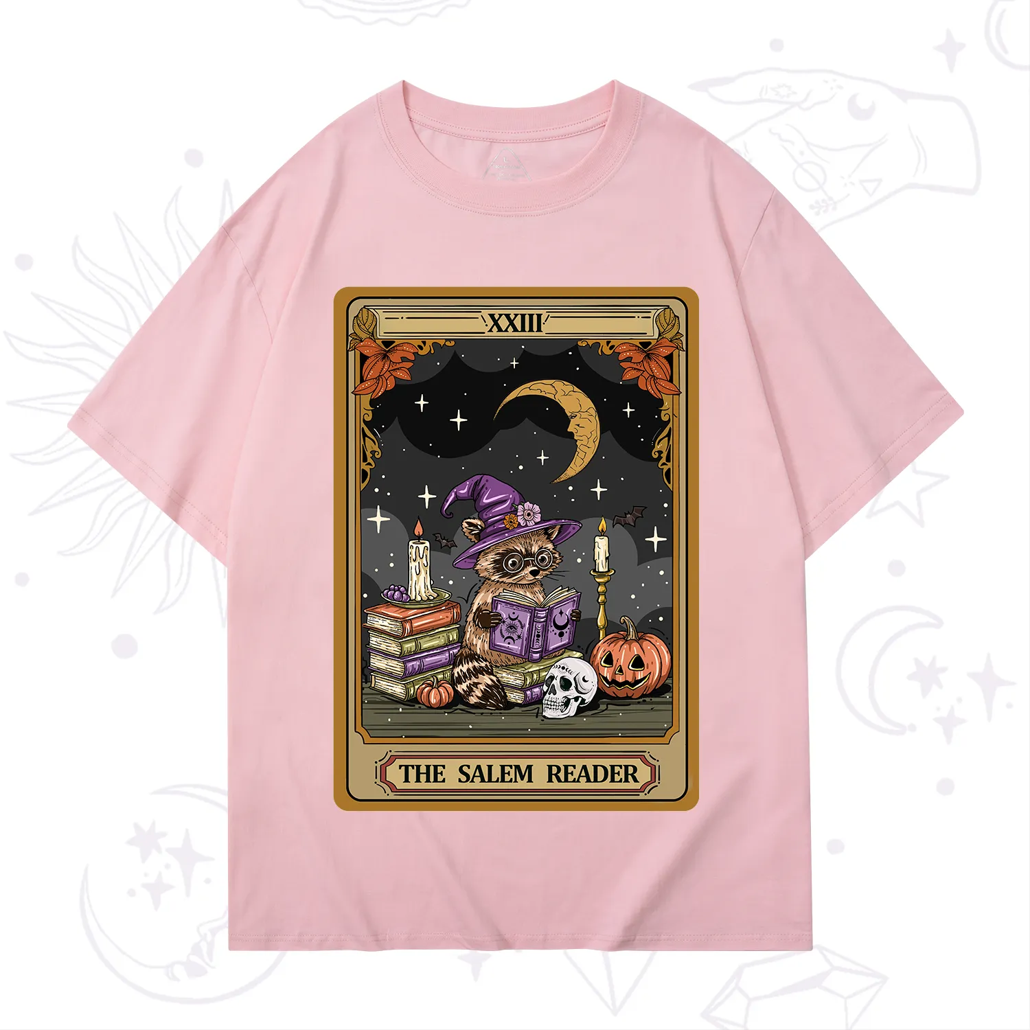 Purplehecate The Salem Reader Tarot T-Shirt