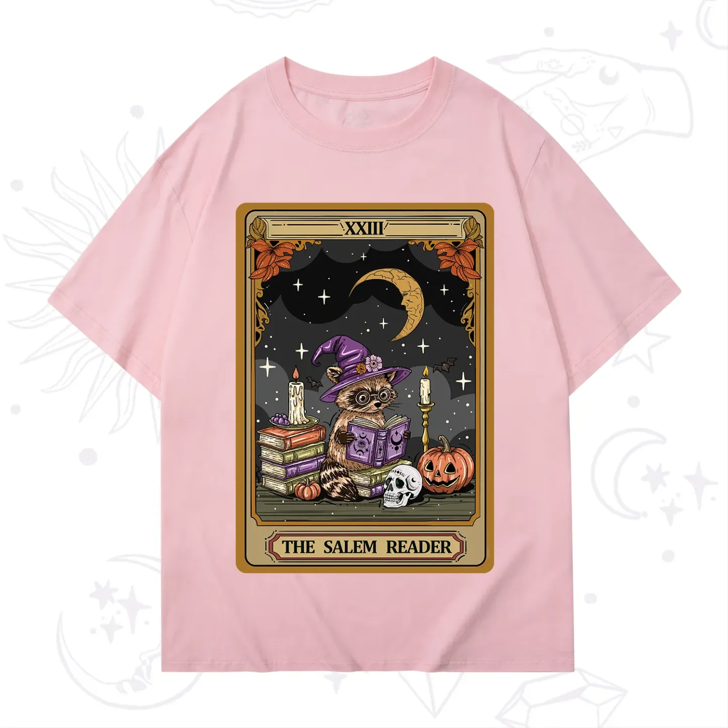 Purplehecate The Salem Reader Tarot T-Shirt