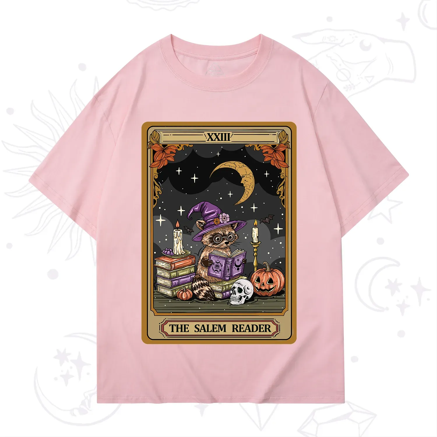 Purplehecate The Salem Reader Tarot T-Shirt