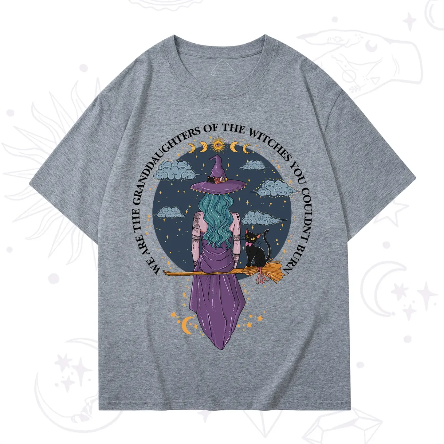 Purplehecate We Are the Granddaughters of the Witches You Could Not Burn T-Shirt