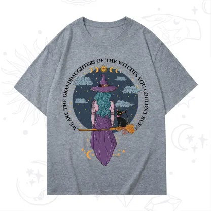 Purplehecate We Are the Granddaughters of the Witches You Could Not Burn T-Shirt