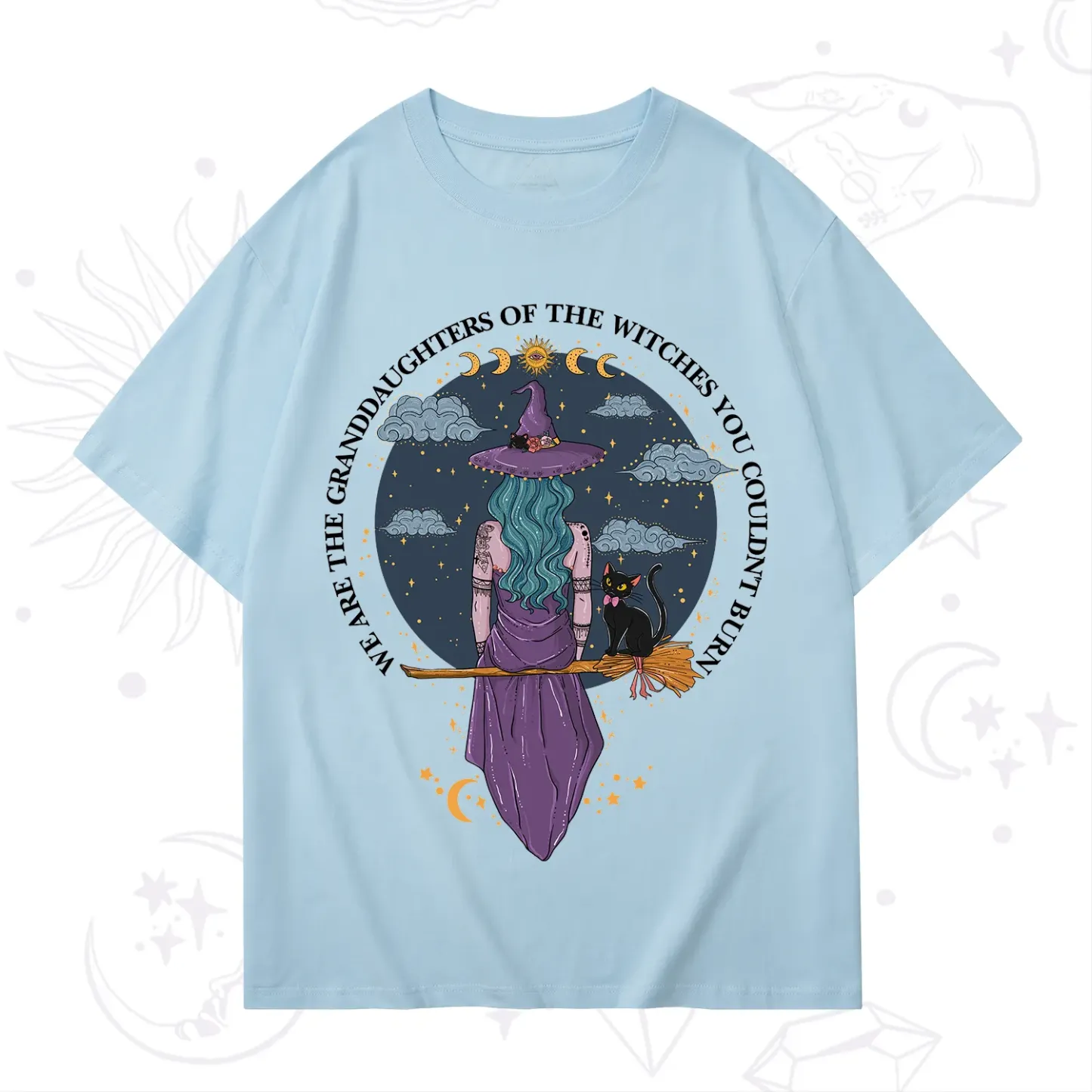 Purplehecate We Are the Granddaughters of the Witches You Could Not Burn T-Shirt