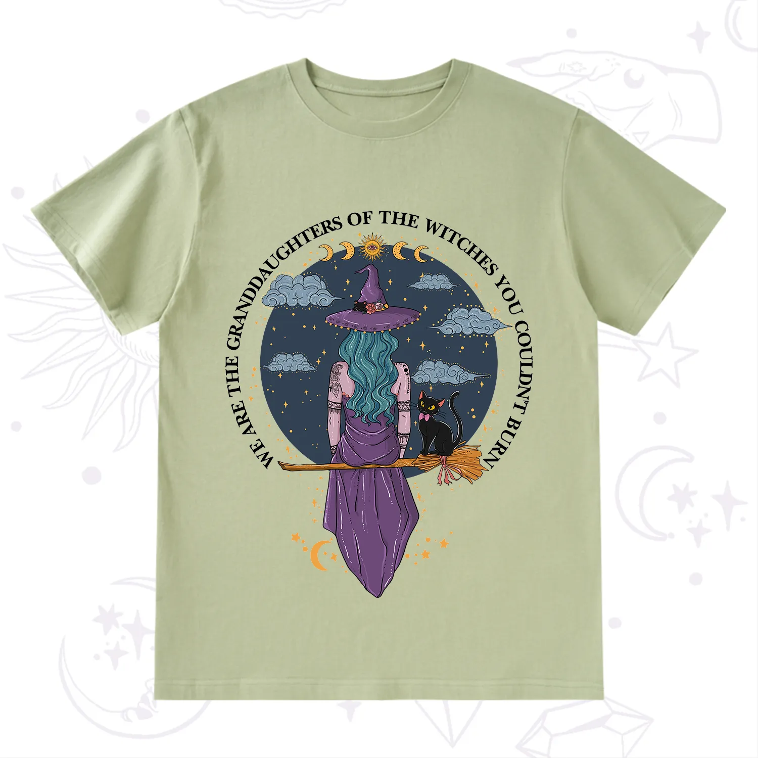 Purplehecate We Are the Granddaughters of the Witches You Could Not Burn T-Shirt