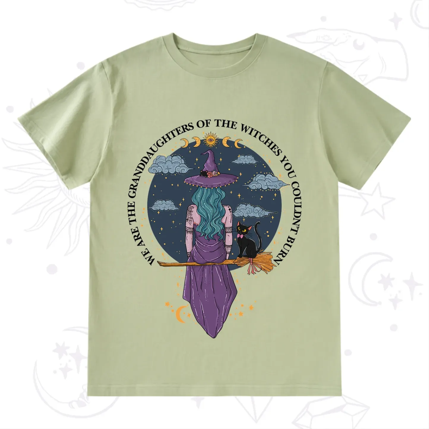 Purplehecate We Are the Granddaughters of the Witches You Could Not Burn T-Shirt