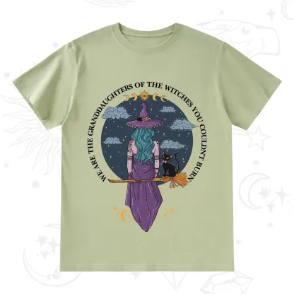 Purplehecate We Are the Granddaughters of the Witches You Could Not Burn T-Shirt