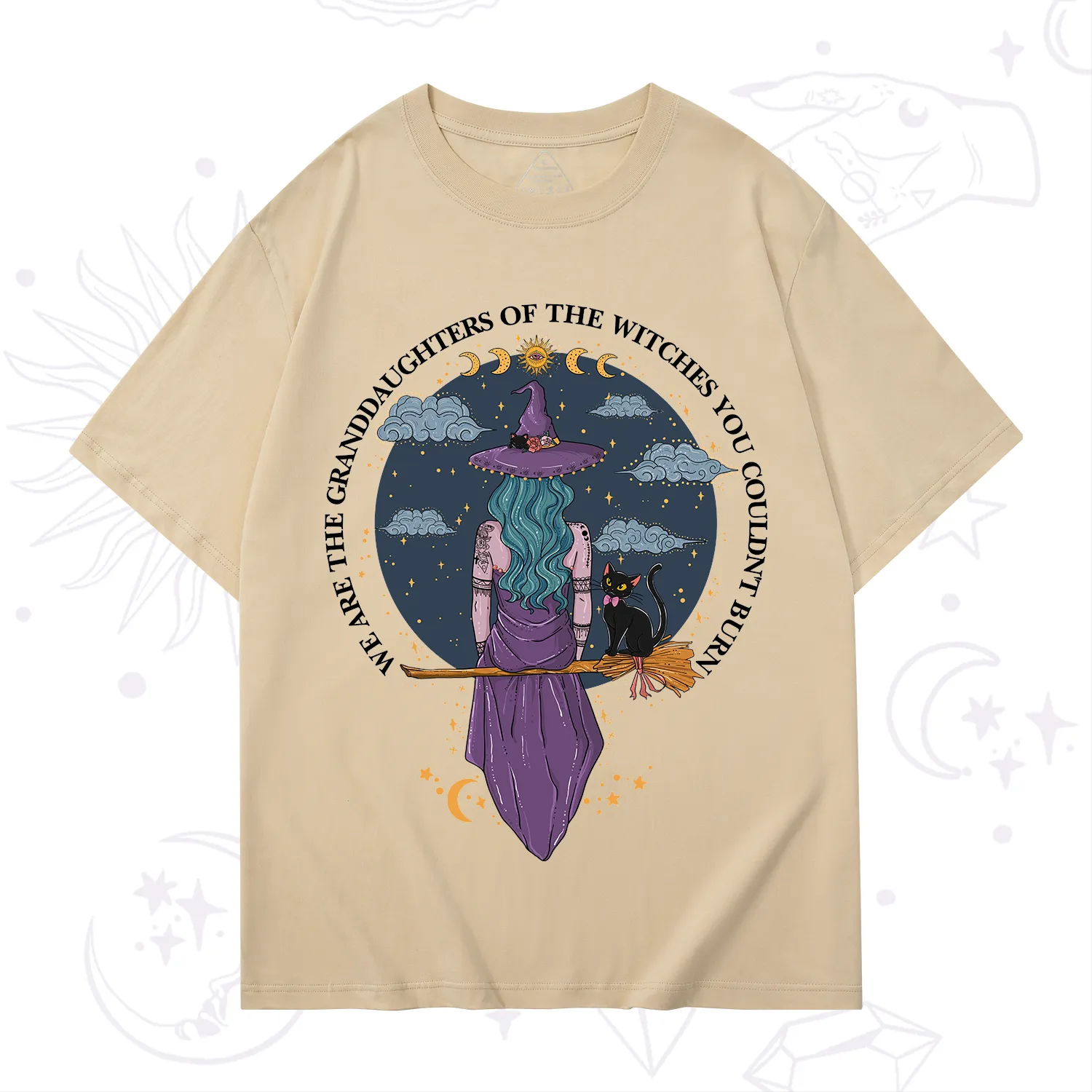 Purplehecate We Are the Granddaughters of the Witches You Could Not Burn T-Shirt