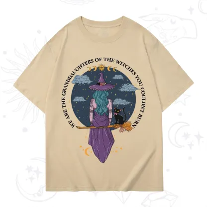 Purplehecate We Are the Granddaughters of the Witches You Could Not Burn T-Shirt
