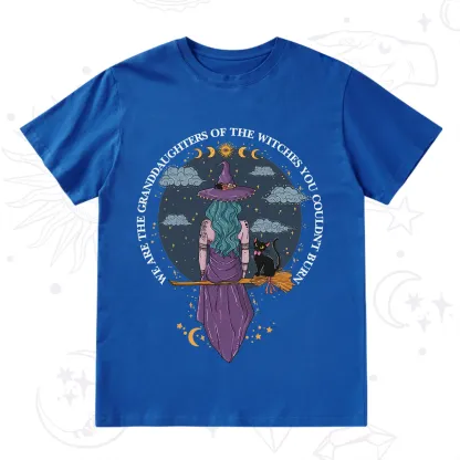 Purplehecate We Are the Granddaughters of the Witches You Could Not Burn T-Shirt