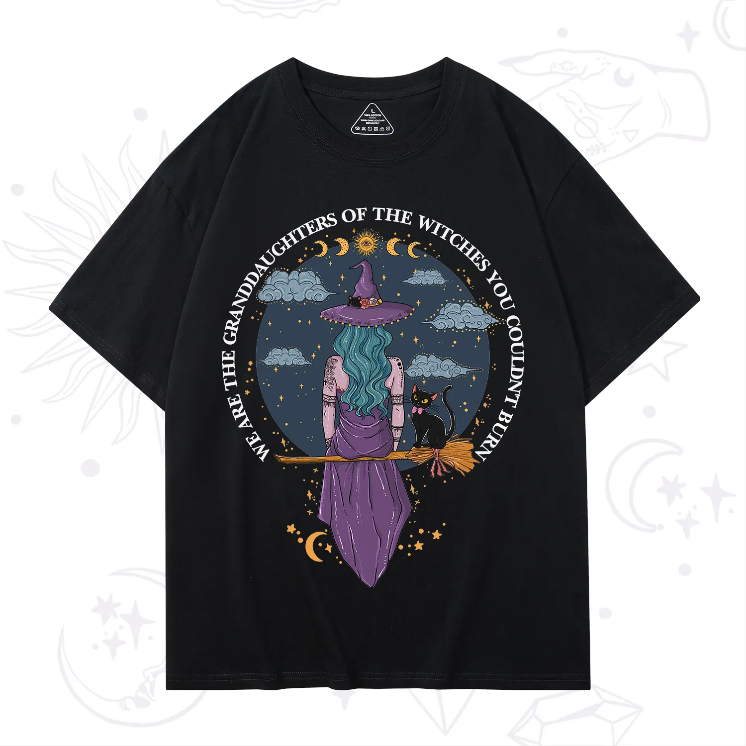 Purplehecate We Are the Granddaughters of the Witches You Could Not Burn T-Shirt
