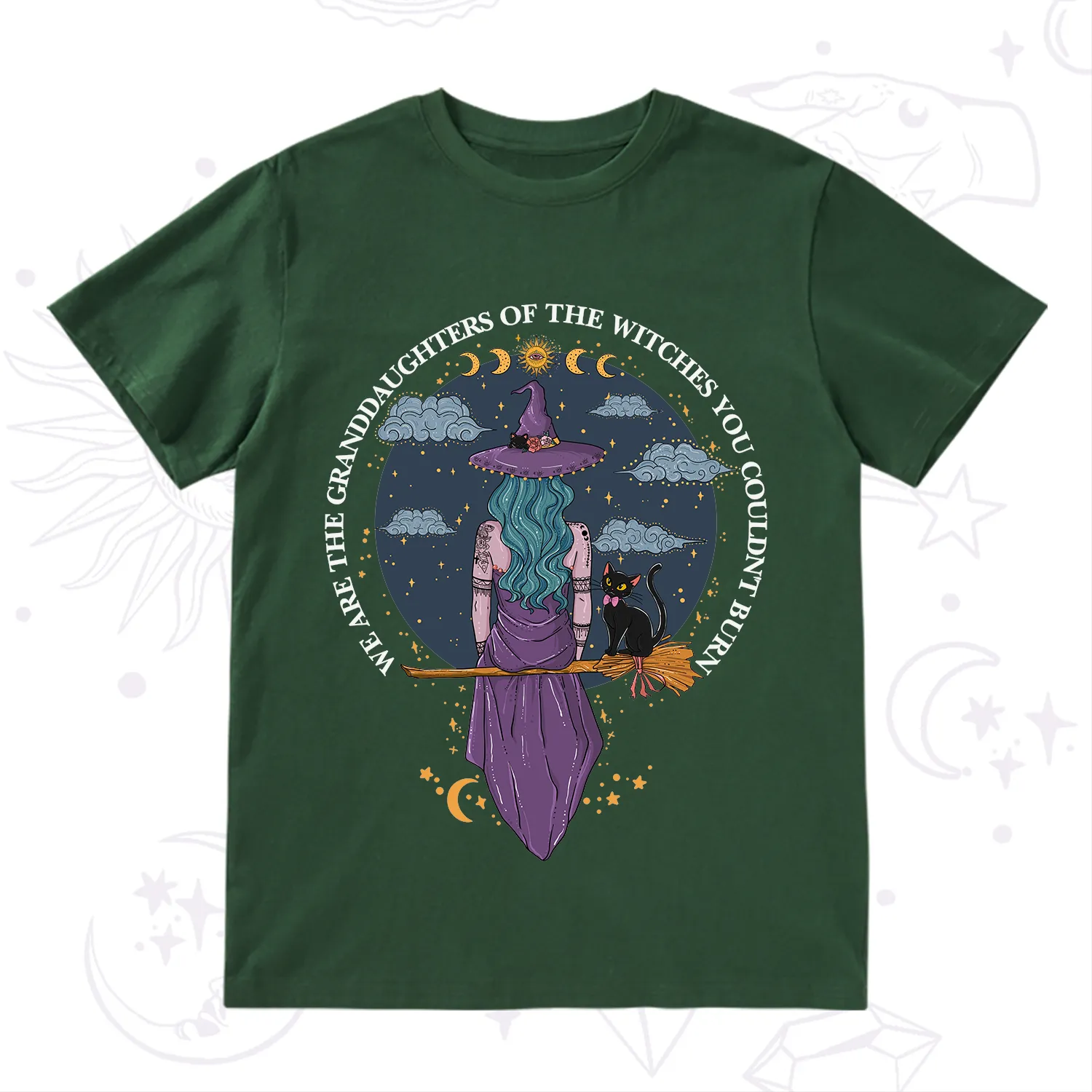 Purplehecate We Are the Granddaughters of the Witches You Could Not Burn T-Shirt
