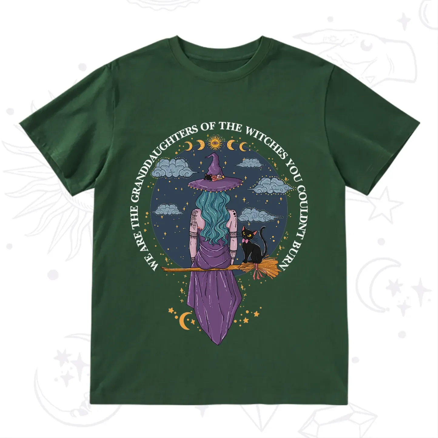 Purplehecate We Are the Granddaughters of the Witches You Could Not Burn T-Shirt