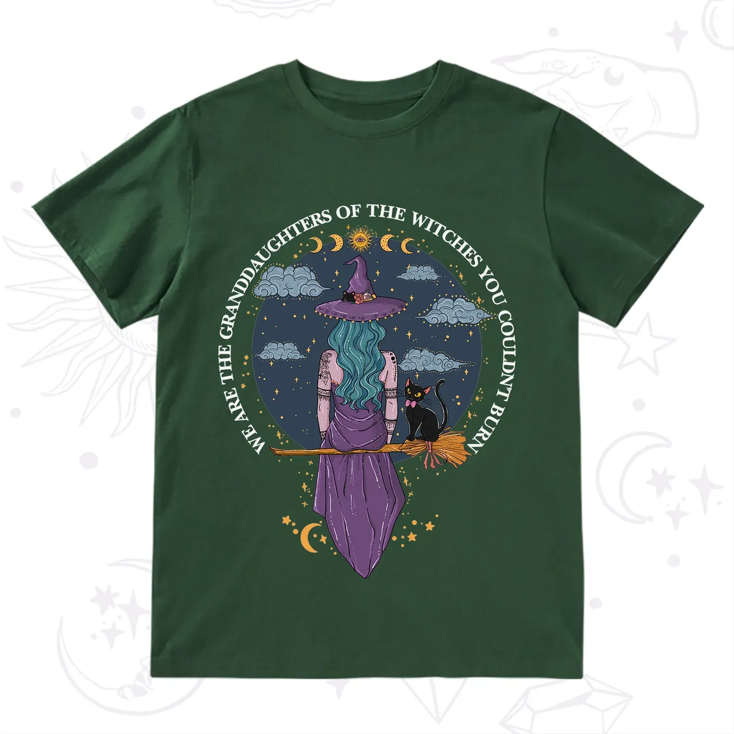 Purplehecate We Are the Granddaughters of the Witches You Could Not Burn T-Shirt