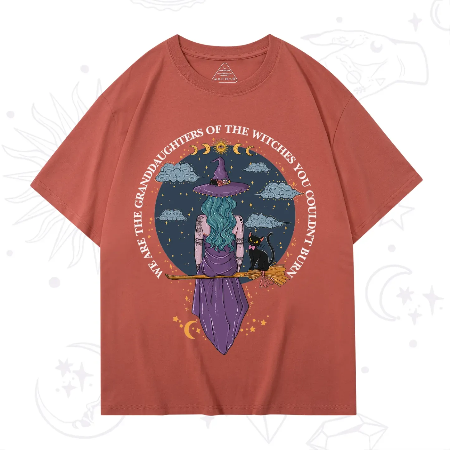 Purplehecate We Are the Granddaughters of the Witches You Could Not Burn T-Shirt