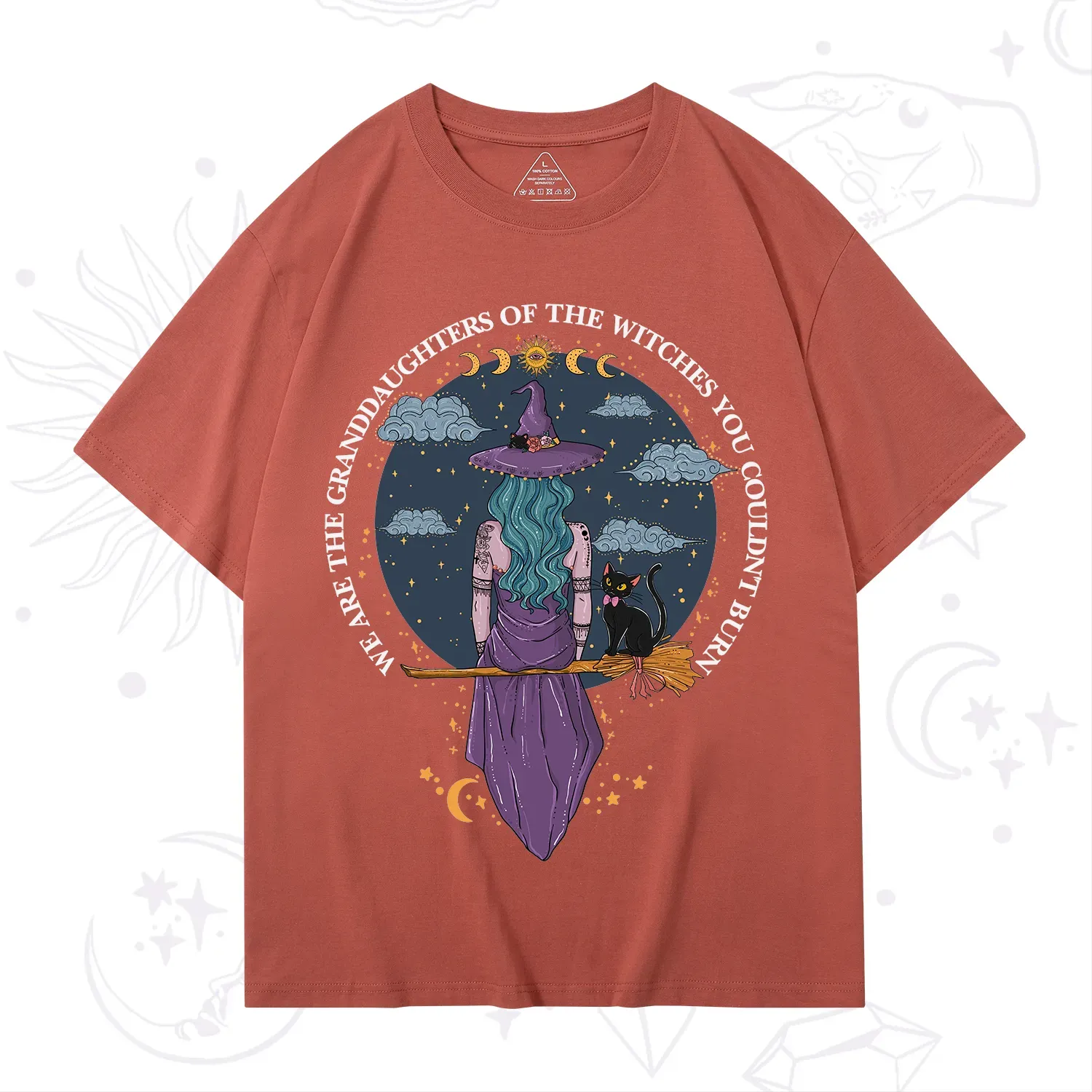 Purplehecate We Are the Granddaughters of the Witches You Could Not Burn T-Shirt