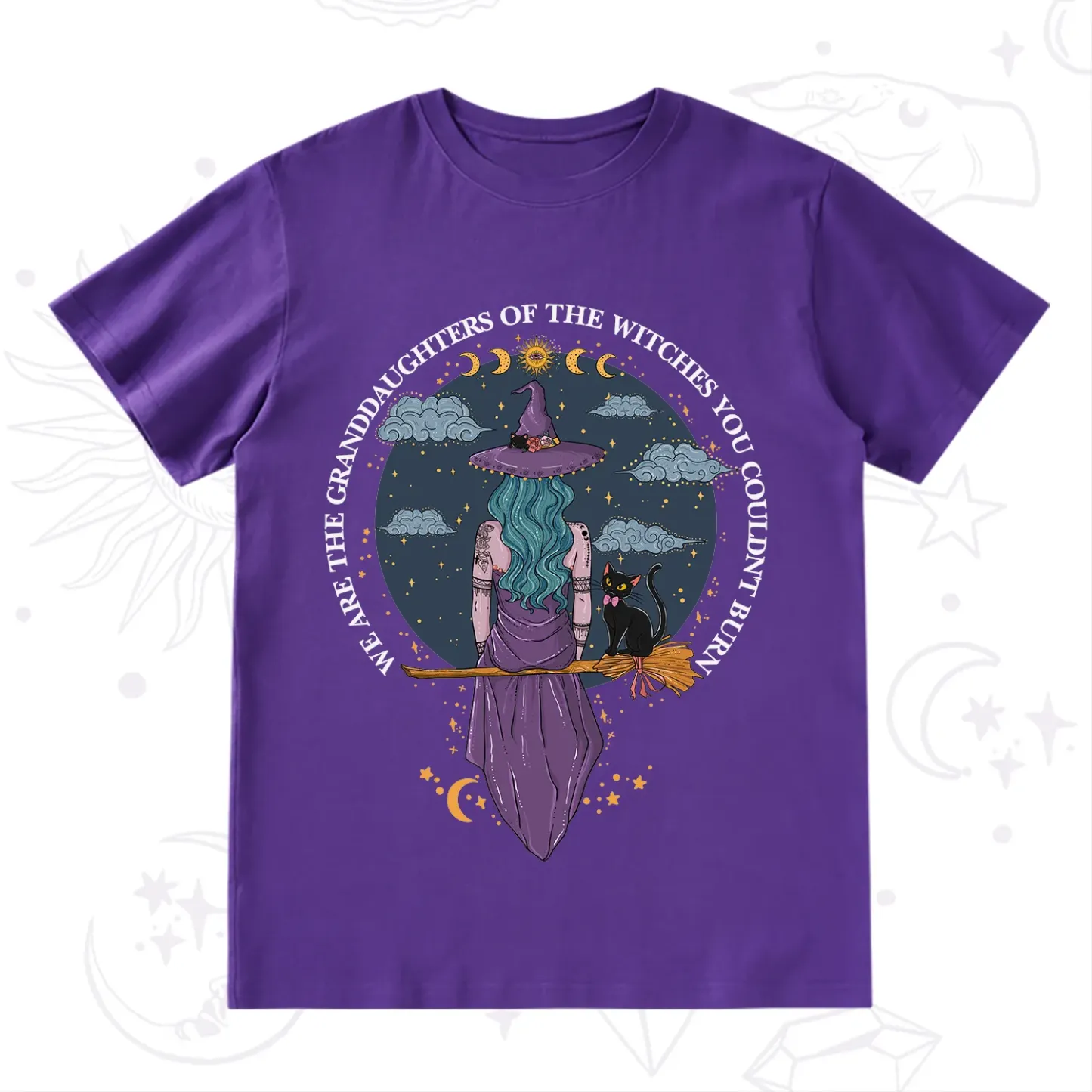 Purplehecate We Are the Granddaughters of the Witches You Could Not Burn T-Shirt