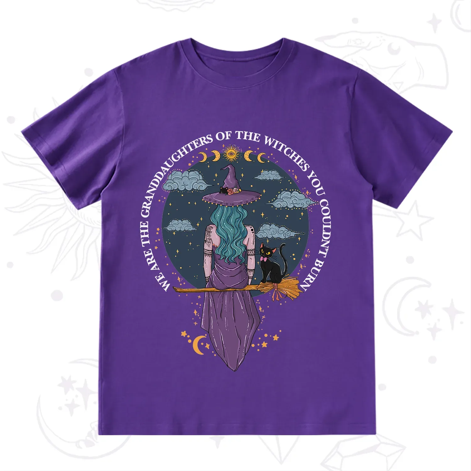 Purplehecate We Are the Granddaughters of the Witches You Could Not Burn T-Shirt