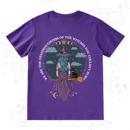 Purplehecate We Are the Granddaughters of the Witches You Could Not Burn T-Shirt